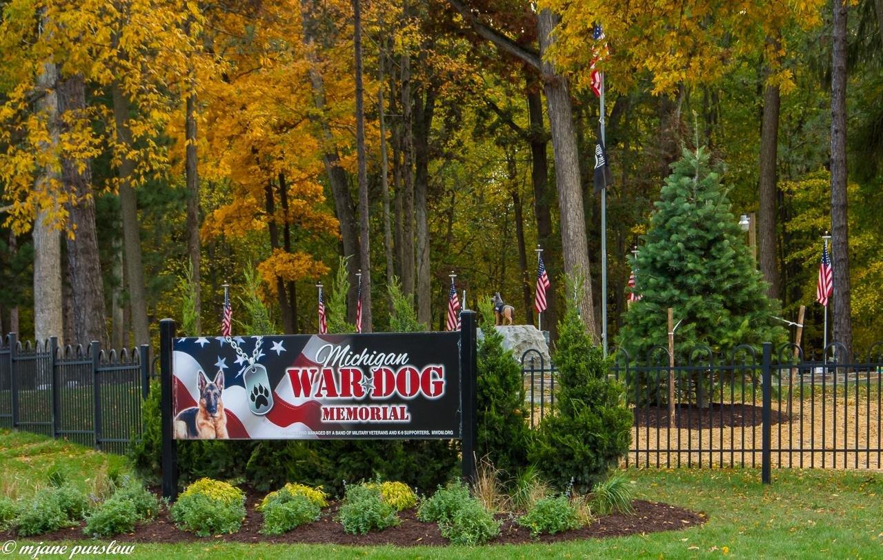 Photo of War Dog Memorial